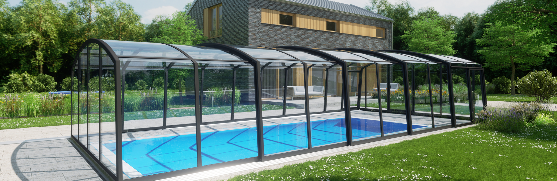 Casablanca Infinity High Pool Enclosure