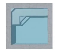 JARO Fibreglass Outdoor Pool